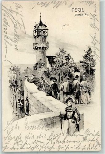 Teck 1904 Schwäb. Alb E.Felle Isny