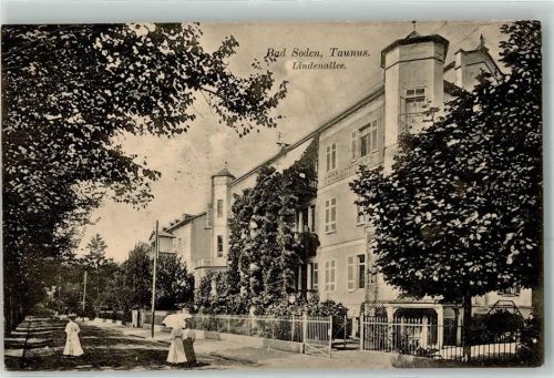 65812 W6232 Bad Soden am Taunus 1915 - Lindenallee
