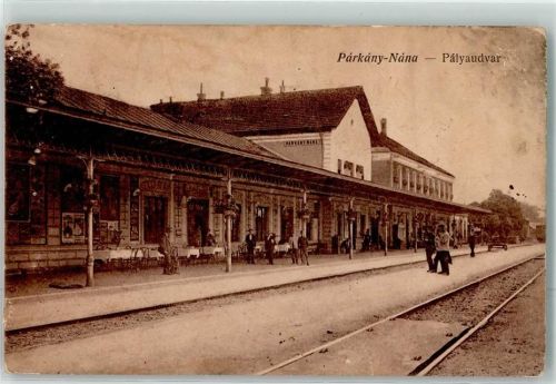 Sturovo Parkan Gebrauchsspuren Bahnhof