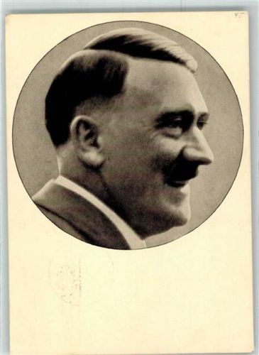 München 1940 Portraitaufnahme des Führers Männer der Zeit Nr. 91 Fotograf Joh. Marx