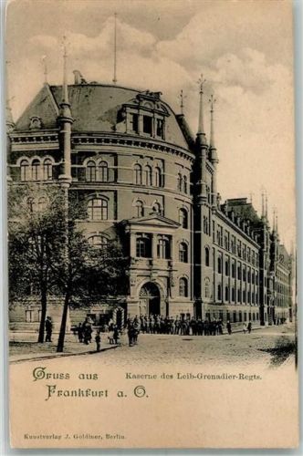 Frankfurt Kaserne des Leib-Grenadier-Regiments
