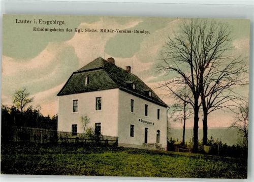 Lauter Erholungsheim d. Kgl. Sächs. Militär-Vereins-Bundes Bundesversammlung-Stempel