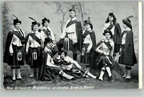 Mac Gregor Balmoral Orchestra Scotch Band Uniform