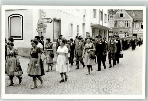Bad Hall Umzug Sangeslust Steyr Kirchenstraße