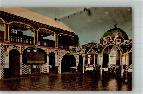 Lößnitz 1924 Gasthaus Schützenhaus Ball-, Konzert- und Theaterrestaurant Saal Bahnpost Chemnitz-Aue Zug 1739