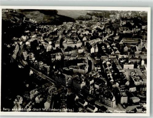 Waldenburg 1940 Fliegeraufnahme Strähle