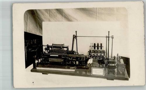 Oelsnitz Die kleinste Spulmaschine der Welt erbau vom Werkmeister Fischer