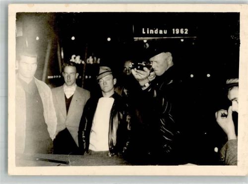 Lindau 1962 Kirmes Schützenbude
