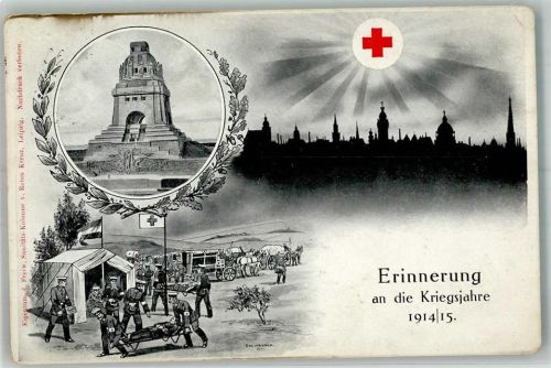 Erinnerung a.d. Kriegsjahre 14/15 Sanitätskolonne