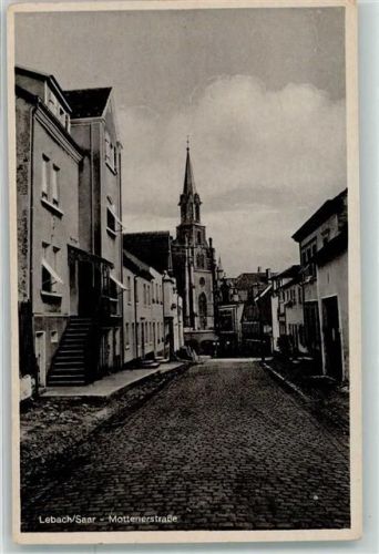 66822 W6610 Lebach - Mottenerstraße St. Marien-Kirche
