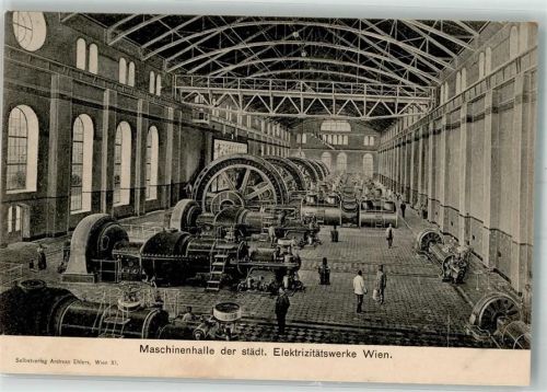 1110 Wien 11. Bezirk, Simmering - Elektrizitätswerke Maschinenhalle
