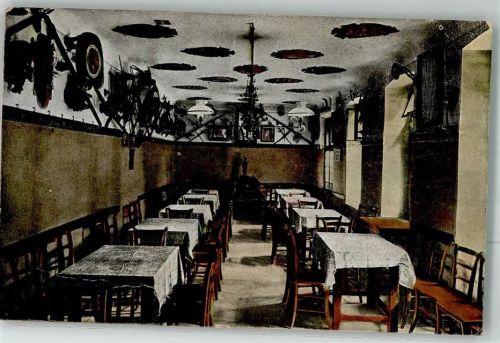 Wien 1921 Cafe Gasthaus Museum-Stüberl zum Schweinernen Frack Hütteldorf