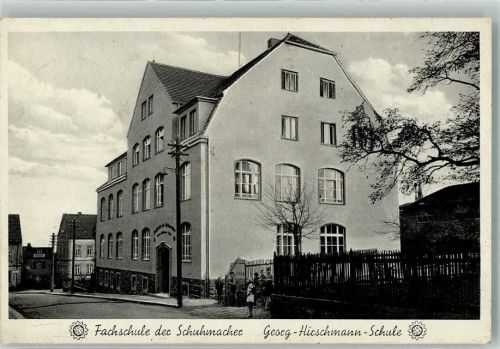 Siebenlehn 1938 Fachschule der Schuhmacher Gerog Hirschmann Schule