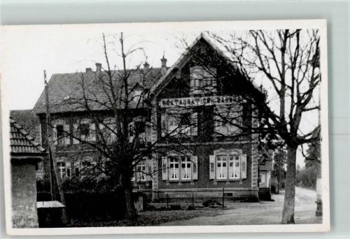 77743 W7607 Altenheim , Baden Foto AK Gasthaus Ort handschriftlich