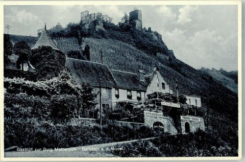 Beilstein Gasthaus zur Burg Metternich Foto AK