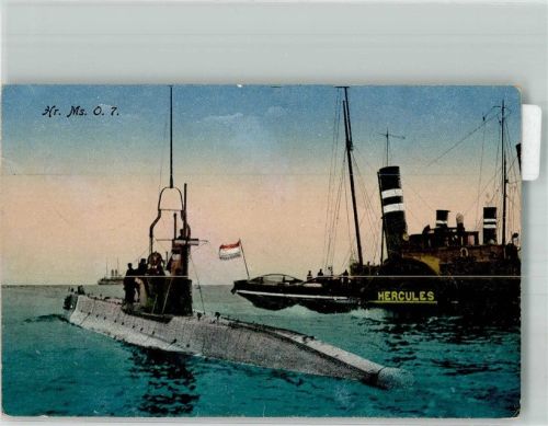Hercules Dampfschiff und U-Boot U-Boot 1925