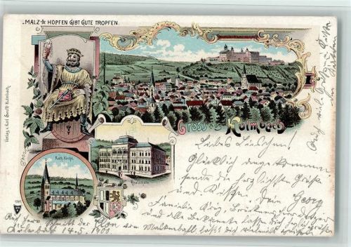 Kulmbach 1900 gute Erhaltung AK