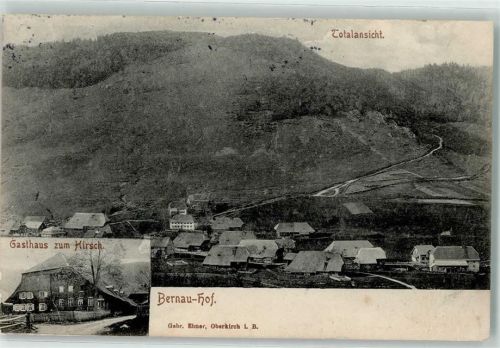 79872 W7821 Bernau im Schwarzwald, Baden - Gasthaus zum Hirsch