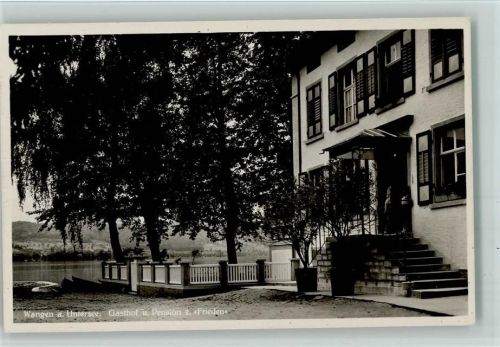 Wangen 1932 Hotel "Frieden" Bes. Steinhilber AK
