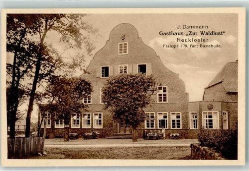 21614 W2150 Neukloster , Niederelbe - Gasthaus zur Waldlust J. Dammann