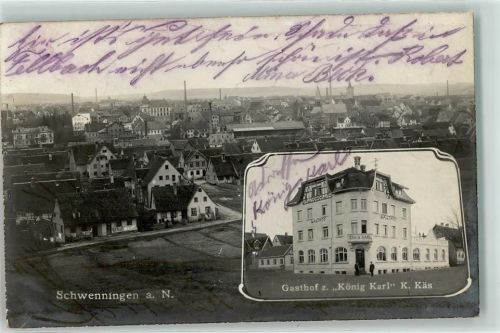 Schwenningen Gasthaus Zum König Karl K. Käs
