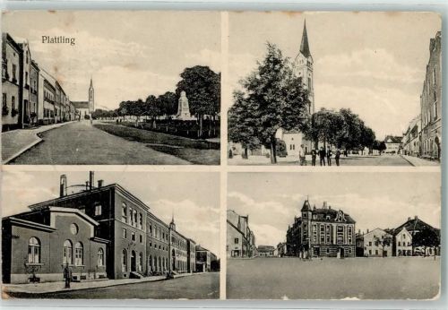 Plattling 1917 St. Magdalena Kriegerdenkmal