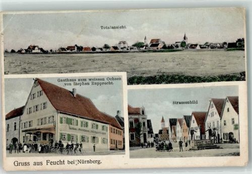 Feucht Gasthaus zum weissen Ochsen Fahrrad