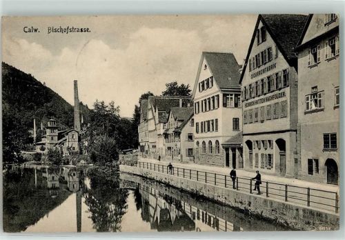 75365 W7260 Calw - Bischofstraße Zigarrenfabrik