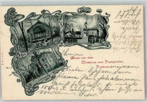 Pankow 1901 Gasthaus zum Pankgrafen