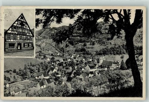73349 W7346 Wiesensteig - Gasthaus z. Kreuz