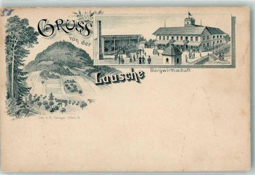 02779 O8813 Waltersdorf b Zittau Vorläufer Gasthaus Bergwirtschaft Lausche