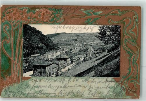Calw 1904 Bahnhof
