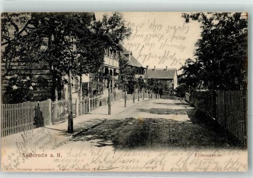 06507 O4302 Bad Suderode 1909 - Ellernstrasse
