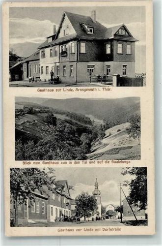 Arnsgereuth 1916 Gasthaus Zur Linde Dorfstraße