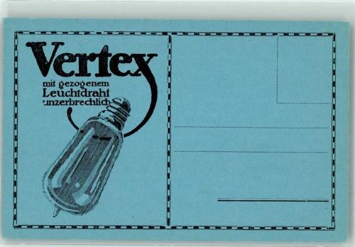 Vertex Glühbirne Lampen Plakative Kunst
