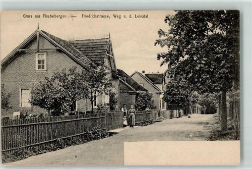 Finsterbergen Friedrichstraße Weg n. d. Leinatal