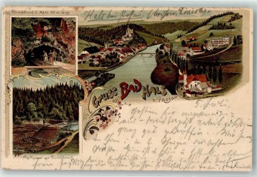 Hals 1904 Trieftspeer am Durchbruch