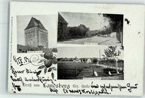 Landsberg 1909 Kapelle St. Crucis Hallesche Straße