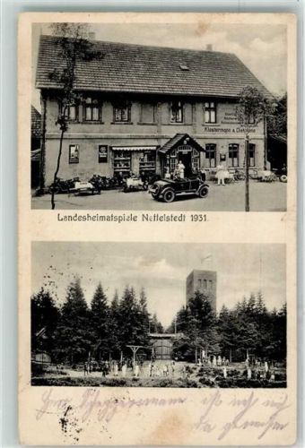 Nettelstedt 1931 Landesheimatspiele 1931 Gasthaus Klostermann & Diekmann