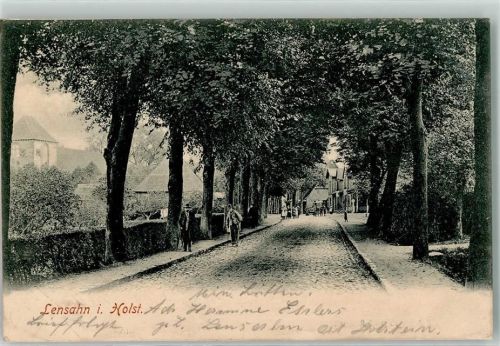 Lensahn 1903 Dorfstraße