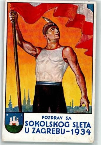 Zagreb Sokolskog Sleta Wappen