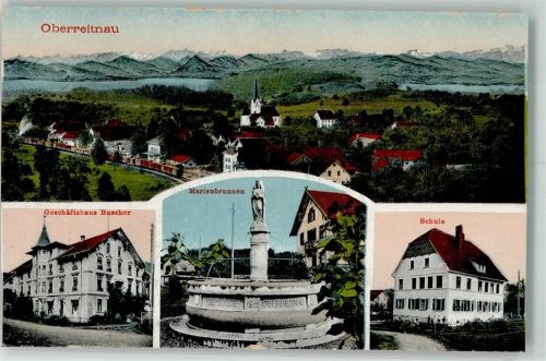 Oberreitnau Geschäftshaus Buschor Marienbrunnen Schule