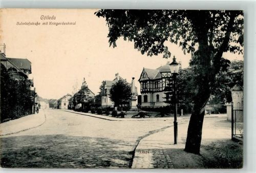 Kölleda Bahnhofstraße Kriegerdenkmal