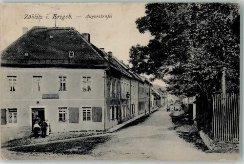 Zöblitz 1921 Angerstraße