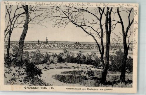 Großenhain Am Kupferberg Feldpost Rekruten-Depot