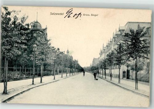 Salzwedel 1908 Großer Stegel