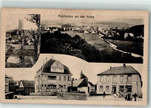 66625 W6697 Nohfelden 1918 - Gasthaus u. Handlung