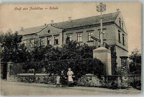 04758 O7260 Zschöllau - Schulhaus