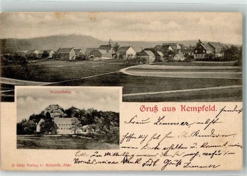 Kempfeld 1903 Wildenburg