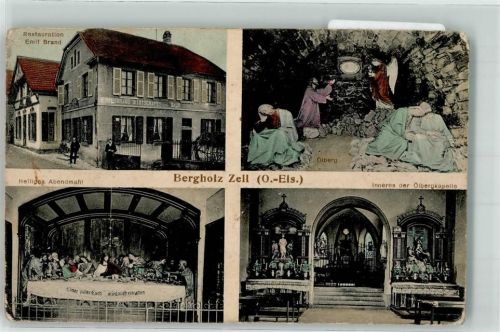 Bergholtz 1910 Gasthaus Brand Ölbergkapelle
